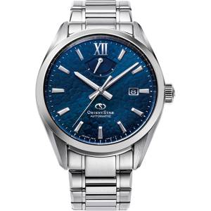 Orient Star RE-BX0004L - Мъжки часовник, Автомат, 41mm, 10 ATM, Син Часовници