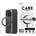 Panzer Калъф CARE - Kickstand Black MagSafe, iPhone 16 Pro, прозрачен (5715685003837)