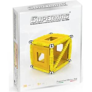 Supermag магнитен строителен комплект Geometry 36 бр (0414)