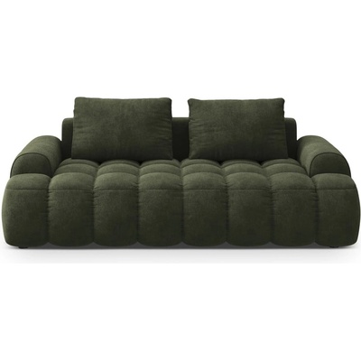 Зелен кадифен диван 200 cm Linz - Cosmopolitan Design (COS_3S_120_F1_LINZ3)