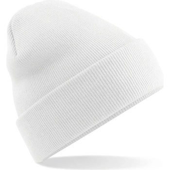 Beechfield zimní čepice Original Cuffed beanie bílá