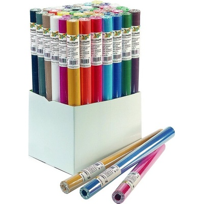 Barevná vlnitá lepenka B2 v roli 50×70cm