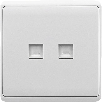 ELMARK London ДВ. КОМПЮТЪРЕН КОНТАКТ rj45 БЯЛ (190885/wh)