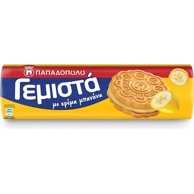Papadopoulou sušienky plnené banánovým krémom 200 g