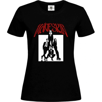 Tričko Måneskin Group Černá – Zboží Dáma