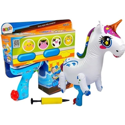 LEAN Toys Veľká pumpovaná Unicorn