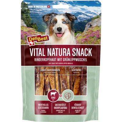 DeliBest Vital Natura Snack slávka zelenoústá výhodné balení: 2 x 200 g