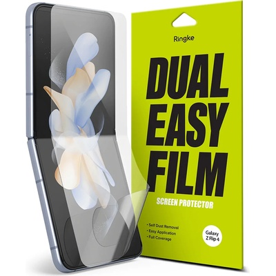 Ringke Протектор за Samsung Galaxy Z Flip4 (комплект 2) - Ringke Dual Easy Full - Clear