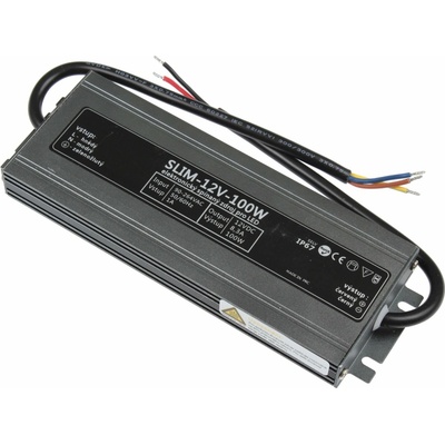 T-LED, LED zdroj 12V 100W SLIM-12V-100W