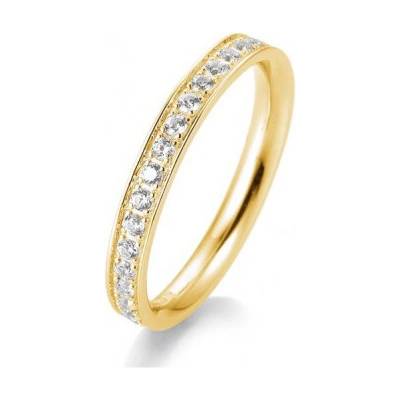 Sofia Diamonds zlatý prsteň s diamantmi BE41 05659 Y