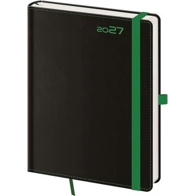 Helma B6 Týdenní 2027 Black Green