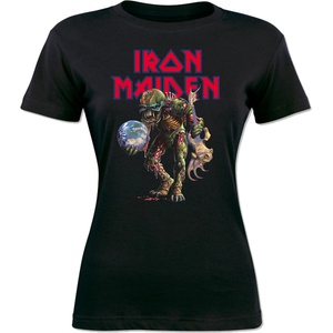 Fruit of the Loom Тениска - iron maiden