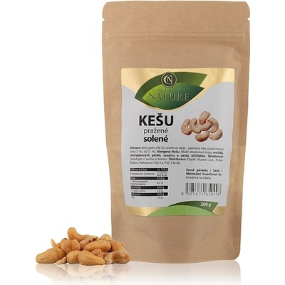 Golden Nature Kešu SOLENÉ 200 g