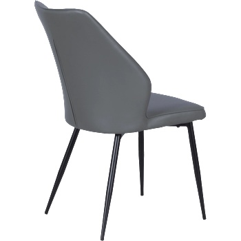 Carmen Трапезен стол laredo y еко кожа - тъмносив 14 (b3532143)