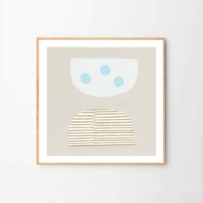 Moikka Plagát Blue Eggs by Emma Lawrenson 70x70