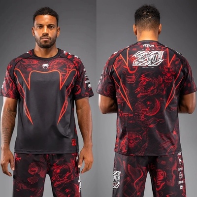 Venum - Боксова Екипировка | Официален Вносител за България Тениска Venum 20th Anniversary Dry-Tech Shirt - Black/Red - L