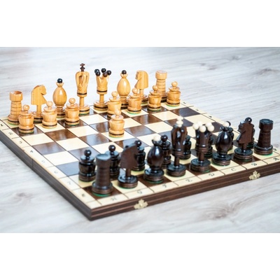Dřevěné šachy Pohoda