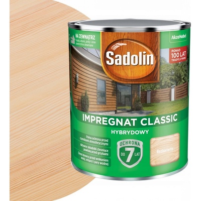 Impregnace na dřevo Sadolin Classic bezbarvá 4,5 l