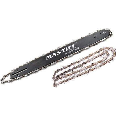Mastiff Lišta 35 cm + 2 reťaze 14" 52 článkov 3/8" 1.3mm MFG143852