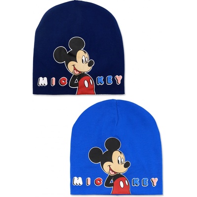 SETINO Chlapčenská čiapka Mickey Mouse ST 309 svetlo / tmavo modrá