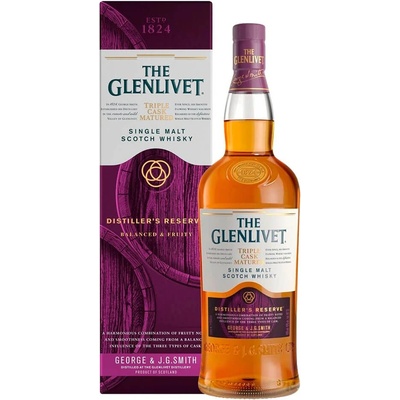 The Glenlivet Triple Cask Distillers Reserve - малцово шотландско уиски 1L