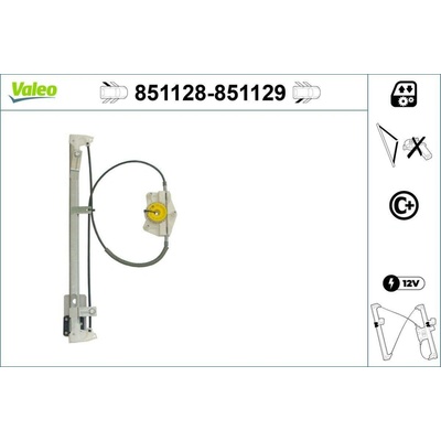 Zvedací zařízení oken VALEO 851128