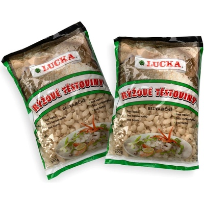 Lucka rýžové těstoviny bezlepková kolinka 300 g