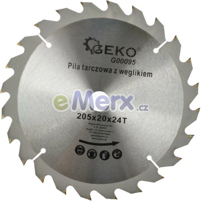 GEKO Kotouč pilový vidiový, 210x20x24T