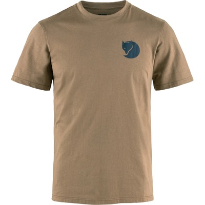 Fjällräven Мъжка тениска Fjällräven Walk With Nature T-Shirt - Suede Brown - размер XL (216-6076-0314)