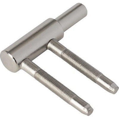 Walteco Dveřní závěs 50/10 spodní díl M7x0,7mm, poniklovaný 1 ks , 80137 – Sleviste.cz