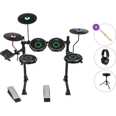 NRG EDK-50 LightUp Standard SET Black Комплект електронни барабани (EDK-50LK-STANDARD-SET)