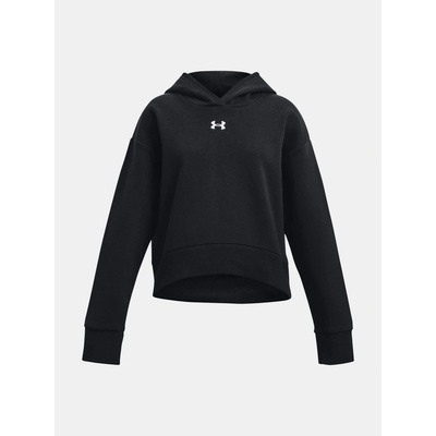 Under Armour UA Rival Fleece Crop Hoodie čierna