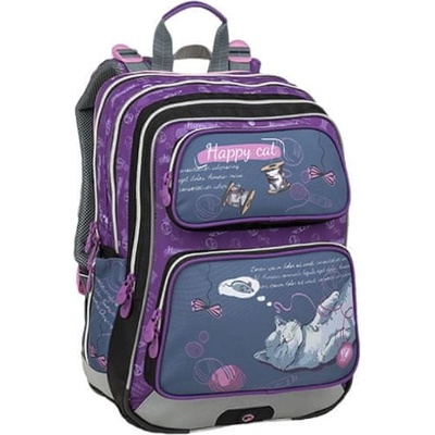 Bagmaster batoh GALAXY 9 A GRAY/VIOLET