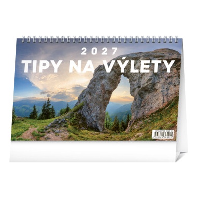 NOTIQUE Stolový Tipy na výlety 23,1 x 14,5 cm 2027