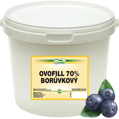 Vera Gurmet OVOFILL borůvkový 70% 6 kg