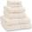 Catherine Lansfield Хавлиена кърпа Catherine Lansfield Zero Twist Cotton 6 Piece Towel Bale Set - Cream