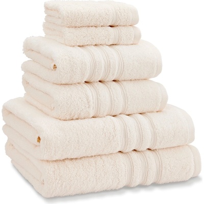 Catherine Lansfield Хавлиена кърпа Catherine Lansfield Zero Twist Cotton 6 Piece Towel Bale Set - Cream