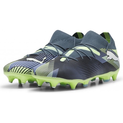 Puma FUTURE 7 Match MxSG šedá/světle zelená/modrá