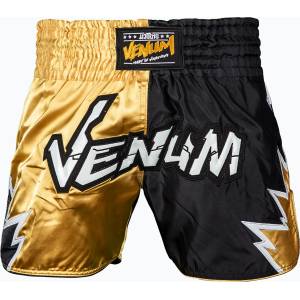 Venum Мъжки тренировъчни шорти Venum Inferno 2.0 Muay Thai black/gold