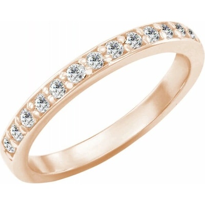 Eppi Eternity prsteň s 1. moissanitmi Rylia R46932