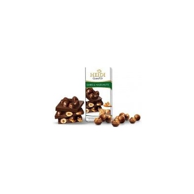Heidi hořká s lískovými ořechy 100 g