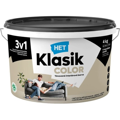Het Klasik color 7+1kg 0558 zelený olivový