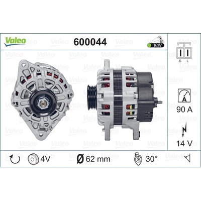 Alternátor VALEO 600044
