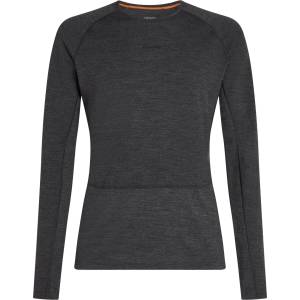 Icebreaker Мъжко мериносово термобельо Icebreaker Merino 260 Zoneknit L/S Crewe Merino base layer - Jet Heather 011 - размер XL (015-2298-0214)