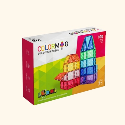 COLORMAG Magnetická stavebnica 100 ks