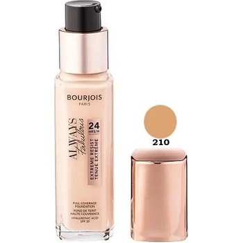 Bourjois Krycí make-up Always Fabulous 24h Extreme Resist Full Coverage Foundation 210 30 ml