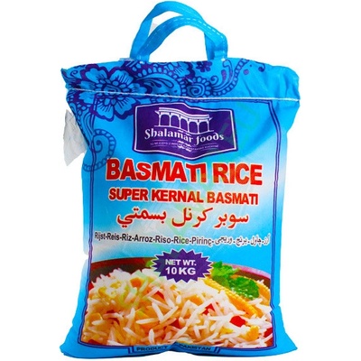 SHALAMAR Basmati rýže Super Kernal 10 kg