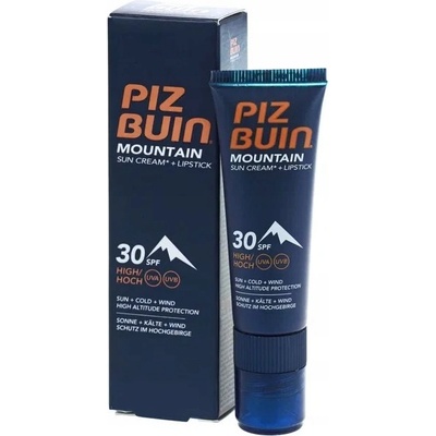 Piz Buin Suncream+Lipstick krém a balzám na rty SPF30 20 ml – Zboží Mobilmania