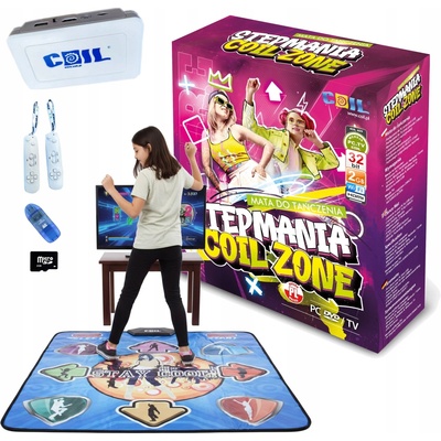 Tanecní podložka Coil Stepmania Coil Zone 6v1 32BIT TV+PC 2 GB – Hledejceny.cz
