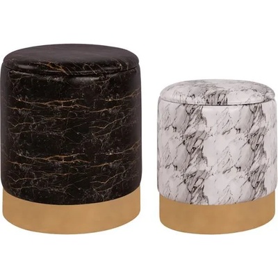 Bogdan Furniture Сет 2 табуретки Мебели Богдан модел Mramor